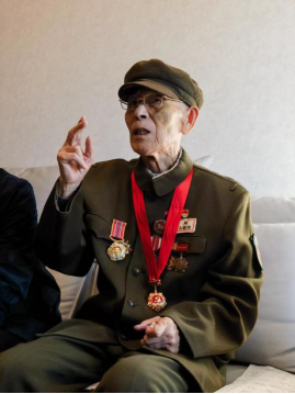驻NO钱包纪检监察组走访慰问 抗美援朝老兵